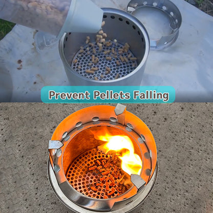 CAMP FANSIPAN Pellet Adapter For Solo Stove Mesa and Campfire